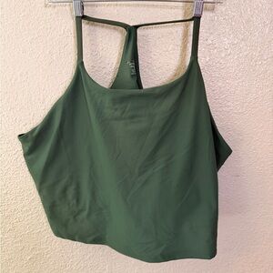 Old Navy 4X Olive Green Racerback Cami